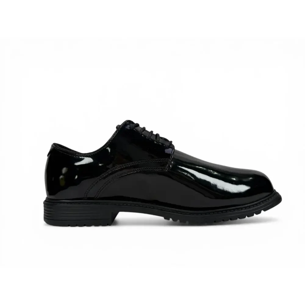 Original SWAT Oxford Dress Shoe Mens 11 W High Gloss Black Patent‎ Uniform Duty